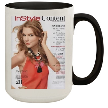 Taylor Swift 15oz Colored Inner & Handle Mug