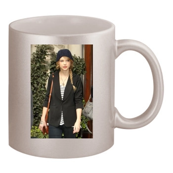 Taylor Swift 11oz Metallic Silver Mug