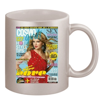 Taylor Swift 11oz Metallic Silver Mug