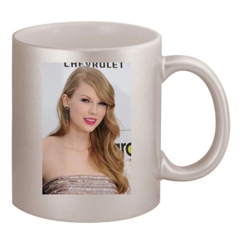 Taylor Swift 11oz Metallic Silver Mug