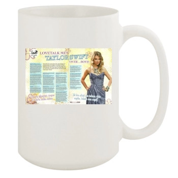 Taylor Swift 15oz White Mug