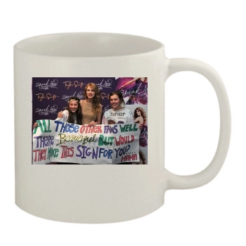 Taylor Swift 11oz White Mug