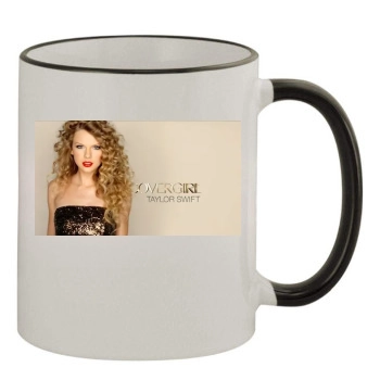 Taylor Swift 11oz Colored Rim & Handle Mug