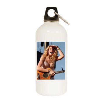 Taylor Swift White Water Bottle With Carabiner