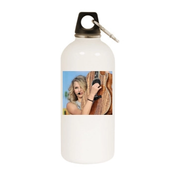 Taylor Swift White Water Bottle With Carabiner