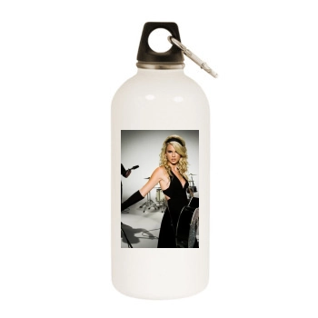 Taylor Swift White Water Bottle With Carabiner