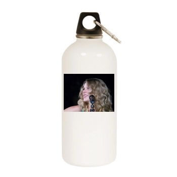 Taylor Swift White Water Bottle With Carabiner