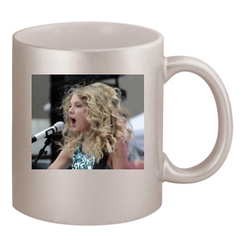 Taylor Swift 11oz Metallic Silver Mug