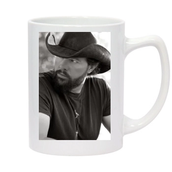 Toby Keith 14oz White Statesman Mug