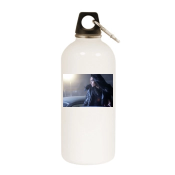 Tokio Hotel White Water Bottle With Carabiner