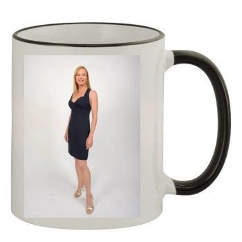 Traci Lords 11oz Colored Rim & Handle Mug