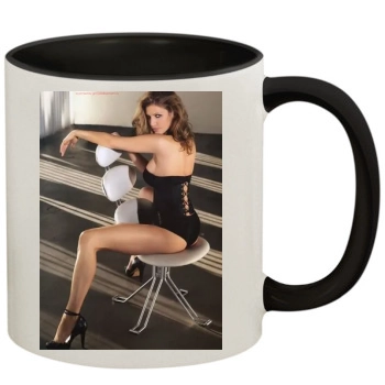 Tricia Helfer 11oz Colored Inner & Handle Mug