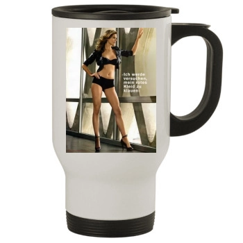 Tricia Helfer Stainless Steel Travel Mug