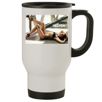 Tricia Helfer Stainless Steel Travel Mug