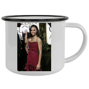 Zoe Saldana Camping Mug