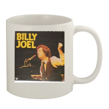 Billy Joel 11oz White Mug