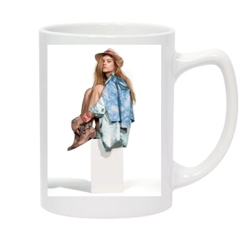 Barbara Palvin 14oz White Statesman Mug