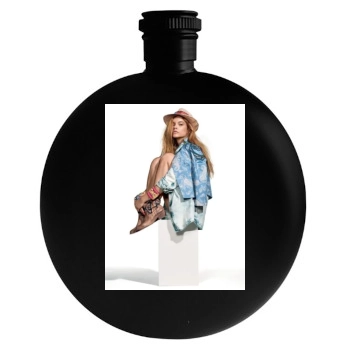 Barbara Palvin Round Flask