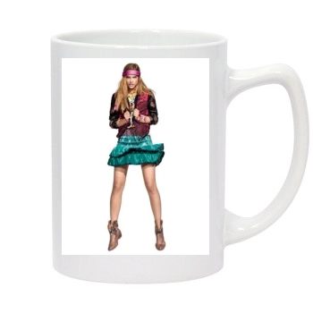 Barbara Palvin 14oz White Statesman Mug