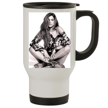 Barbara Palvin Stainless Steel Travel Mug