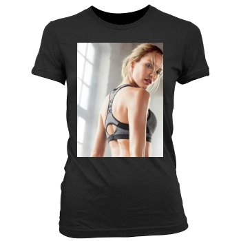 Candice Swanepoel Women's Junior Cut Crewneck T-Shirt