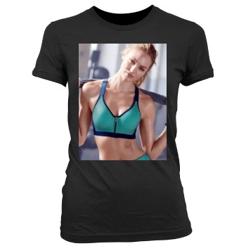 Candice Swanepoel Women's Junior Cut Crewneck T-Shirt