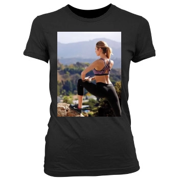 Candice Swanepoel Women's Junior Cut Crewneck T-Shirt