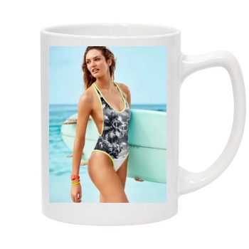 Candice Swanepoel 14oz White Statesman Mug