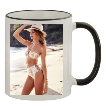 Candice Swanepoel 11oz Colored Rim & Handle Mug