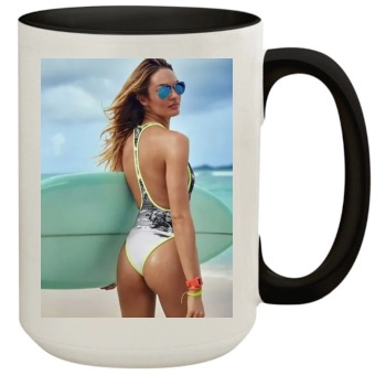 Candice Swanepoel 15oz Colored Inner & Handle Mug