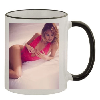 Candice Swanepoel 11oz Colored Rim & Handle Mug