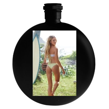 Candice Swanepoel Round Flask