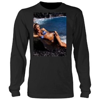 Candice Swanepoel Men's Heavy Long Sleeve TShirt