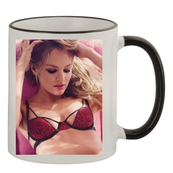 Candice Swanepoel 11oz Colored Rim & Handle Mug