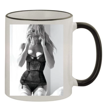 Candice Swanepoel 11oz Colored Rim & Handle Mug