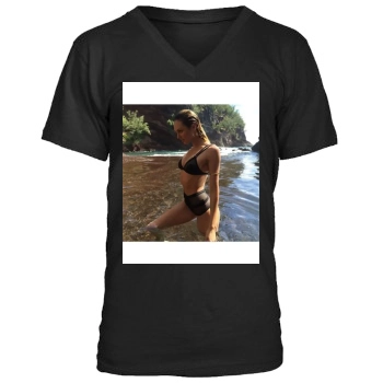 Candice Swanepoel Men's V-Neck T-Shirt