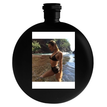 Candice Swanepoel Round Flask