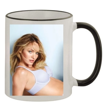 Candice Swanepoel 11oz Colored Rim & Handle Mug