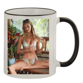 Candice Swanepoel 11oz Colored Rim & Handle Mug