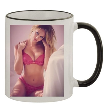 Candice Swanepoel 11oz Colored Rim & Handle Mug