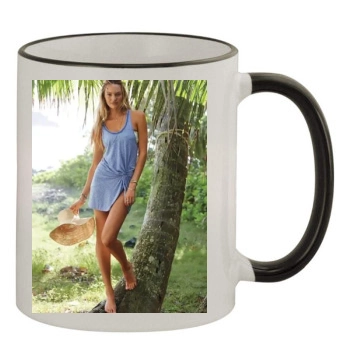 Candice Swanepoel 11oz Colored Rim & Handle Mug