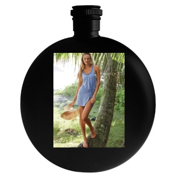 Candice Swanepoel Round Flask