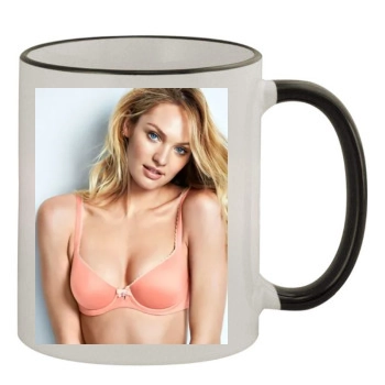 Candice Swanepoel 11oz Colored Rim & Handle Mug