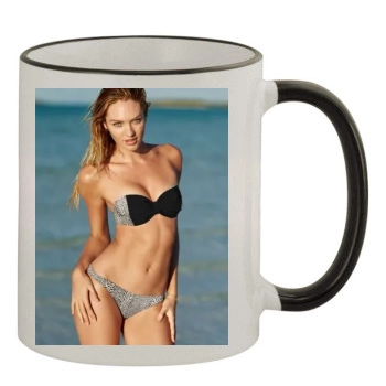 Candice Swanepoel 11oz Colored Rim & Handle Mug