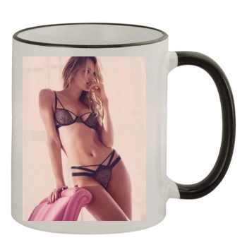 Candice Swanepoel 11oz Colored Rim & Handle Mug