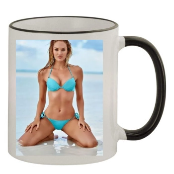 Candice Swanepoel 11oz Colored Rim & Handle Mug