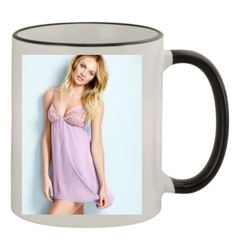 Candice Swanepoel 11oz Colored Rim & Handle Mug