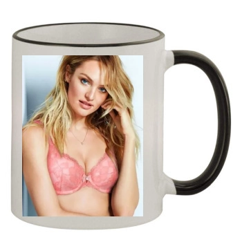 Candice Swanepoel 11oz Colored Rim & Handle Mug