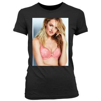 Candice Swanepoel Women's Junior Cut Crewneck T-Shirt