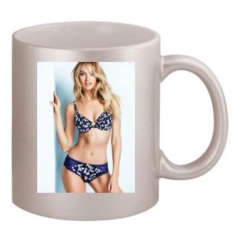 Candice Swanepoel 11oz Metallic Silver Mug